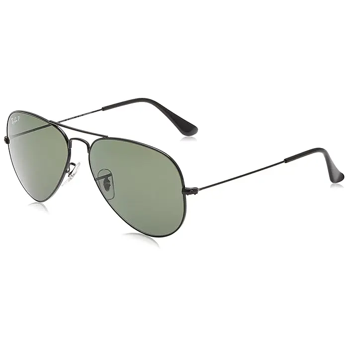 Aviator Rb3025 Classic Polarized Aviator Sunglasses Logo